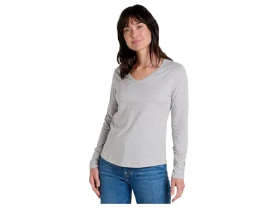 Toad And Co Marley Ii Long Sleeve T-shirts In Gray