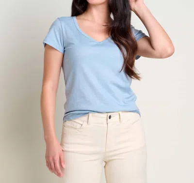Toad And Co Marley Ii Short Sleeve Tee In Skyway In Blue