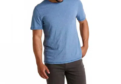 Toad And Co Men's Boundless Jersey Short Sleeve Crew Tee In Pacific Blue