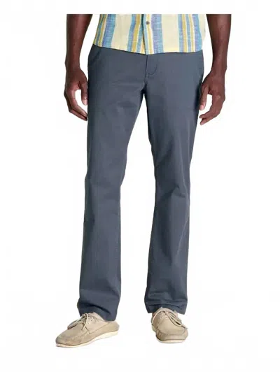 Toad And Co Mission Ridge Lean Pant In Iron Vintage Wash In Blue