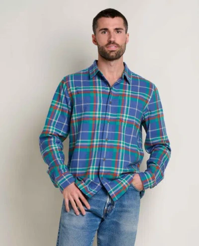 Toad And Co Toad & Co Pinevale Long Sleeve Shirt In Blue