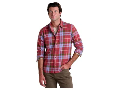 Toad And Co Pinevale Long Sleeve Shirt In Orange