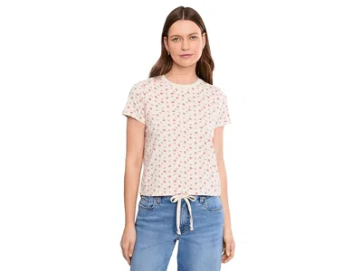 TOAD AND CO RE-FORM CREW WOMEN'S CLOTHING SALT PRINT: SM