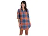 Toad And Co Re-form Popover Long Sleeve Dress In Ink Ombre In Multi