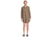Toad And Co Re-form Popover Long Sleeve Dress In Multi