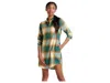 Toad And Co Re-form Popover Long Sleeve Dress In Multi