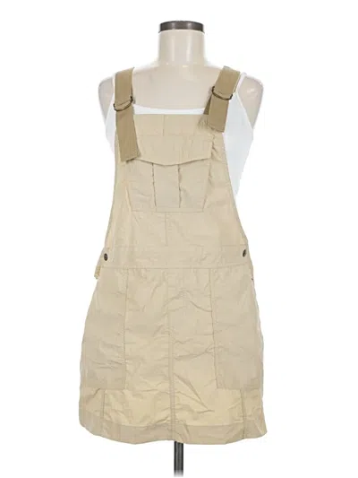 Pre-owned Toad And Co Romper In Tan