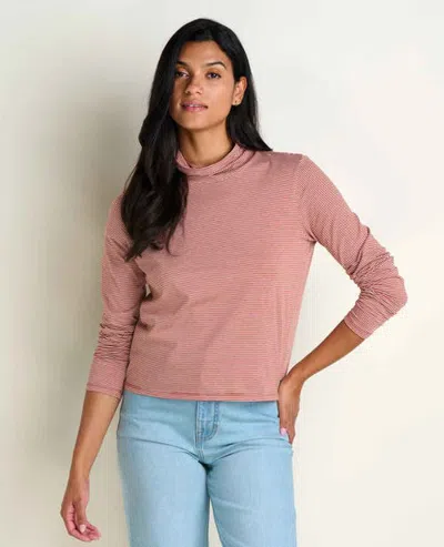 Toad And Co Toad & Co Rosalie Long Sleeve T-neck In Pink