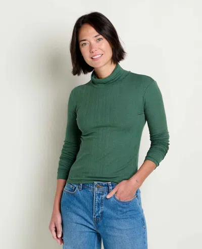 Toad And Co Toad & Co Rosalie Long Sleeve T-neck In Green