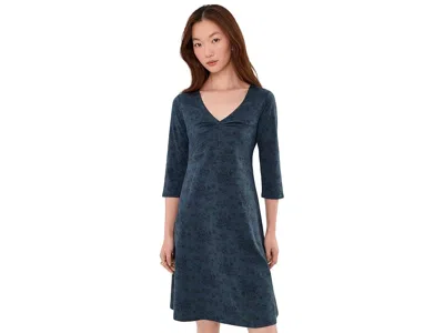 Toad And Co Rosalinda Dress Women's Dress Navy Print: Xs In Blue