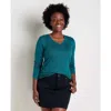 Toad And Co Toad & Co Rose Long Sleeve Tee In Blue