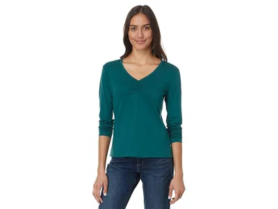 Toad And Co Rose Long Sleeve T-shirts In Green