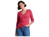 Toad And Co Rose Long Sleeve Tee In Red In Red