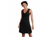 Toad And Co Rosemarie Sleeveless Mini Dress In Solid Black In Black