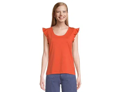 Toad And Co Rufflita T-shirts In Brown