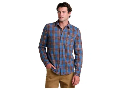 Toad And Co Shadowbrook Long Sleeve Shirt In Blue