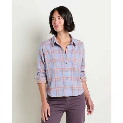 Toad And Co Shadowbrook Long Sleeve Shirt In Blue