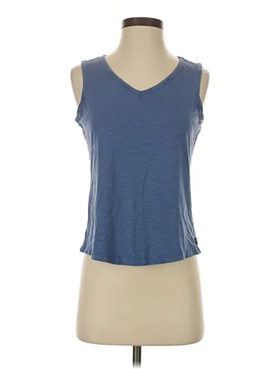 Pre-owned Toad And Co Sleeveless T-shirt In Blue