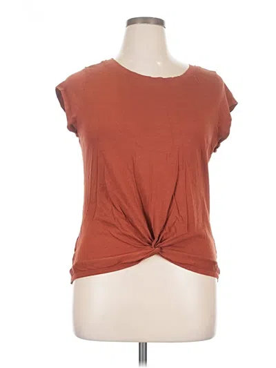 Pre-owned Toad And Co Sleeveless T-shirt In Brown