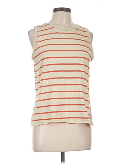 Pre-owned Toad And Co Sleeveless T-shirt In Ivory