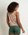 Toad And Co Toad & Co Sunkissed Button Back Tank In Multi