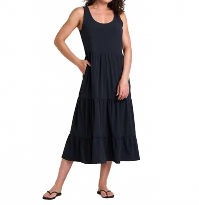 Toad And Co Sunkissed Susanna Midi Dress In Black