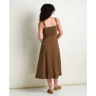 Toad And Co Toad & Co Sunkissed Tank Midi Dress In Brown