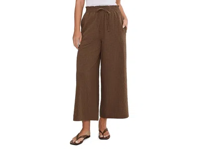 Toad And Co Sunkissed Wide Leg Crop Pants In Brown