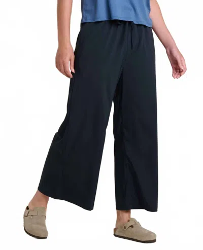 Toad And Co Sunkissed Wide Leg Crop Pants In Black