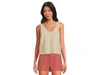 Toad And Co Taj Hemp Button Back Tank Top In Nude