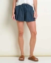Toad And Co Taj Hemp Pull-on Short In Blue