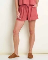Toad And Co Taj Hemp Pull-on Short In Pink