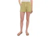 Toad And Co Taj Hemp Pull-on Shorts In Yellow