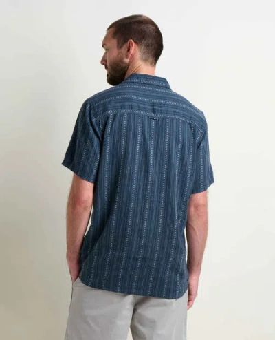 Toad And Co Taj Hemp Shirt In Blue