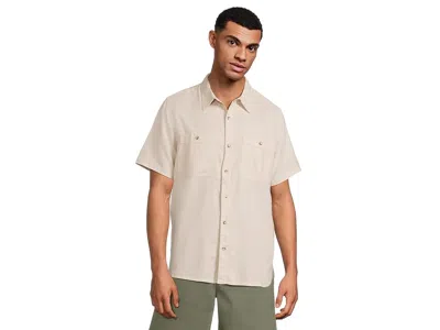 Toad And Co Taj Hemp Short Sleeve Shirt In Brown