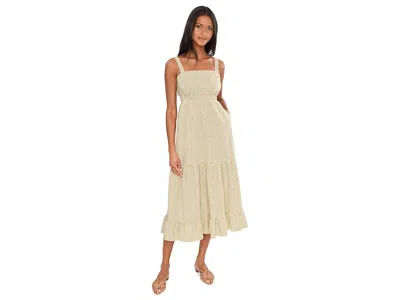 Toad And Co Taj Hemp Tiered Midi Sleeveless Dress
