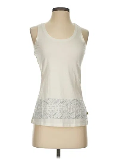 Pre-owned Toad And Co Tank Top Ivory Halter Neckline Tops