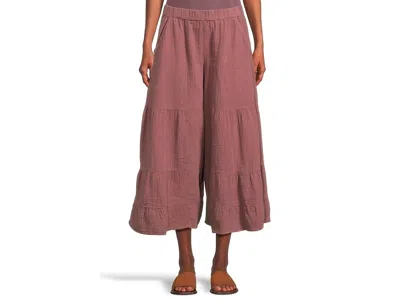Toad And Co Tate Double Weave Palazzo Pants In Brown