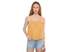 Toad And Co Tate Double Weave Tank Top In Orange