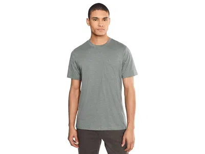 Toad And Co Tempo Short Sleeve Pocket Crew In Gray