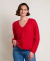 Toad And Co Toddy Pullover Sweater In Canoe In Multi