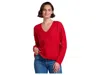 Toad And Co Toddy Pullover Sweater In Canoe In Red