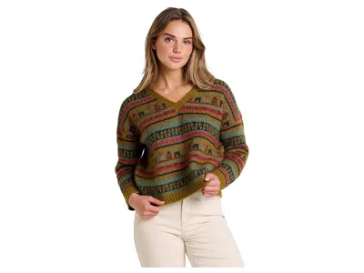 Toad And Co Toddy Pullover Sweater In Brown