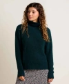 Toad And Co Toddy Turtleneck Sweater In Cabin In Green