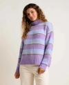 Toad And Co Toad & Co Toddy T-neck Sweater In Purple