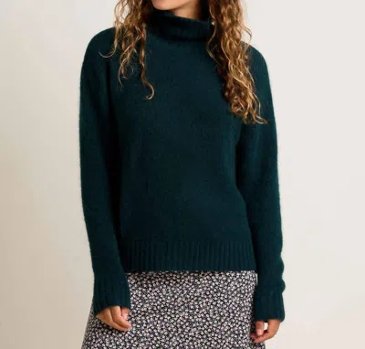Toad And Co Toddy Turtleneck Sweater In Cabin In Green