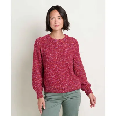 Toad And Co Toad & Co Twigtree Crew Sweater In Red