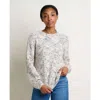 Toad And Co Twigtree Crew Sweater In Natural In White