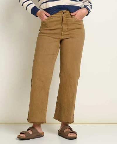 Toad And Co Balsam Cutoff Pant In Brown