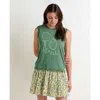 Toad And Co Boundless Jersey Tank In Green